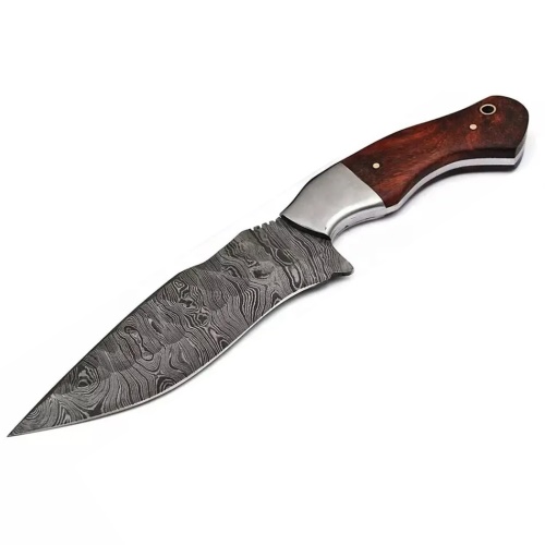 KnifeBoss lovecký damaškový nůž Drake Rosewood