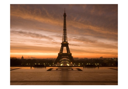 Fototapeta - Eiffel tower at dawn