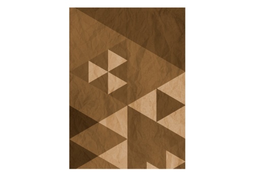 Fototapeta - Brown patchwork