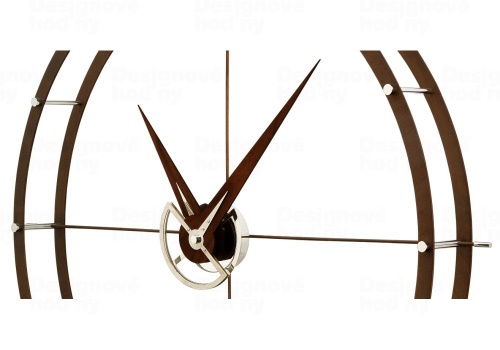 Designové nástěnné hodiny Nomon Doble ON 80cm