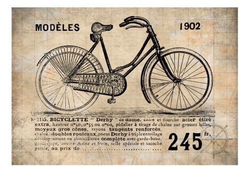 Fototapeta - Old School Bicycle