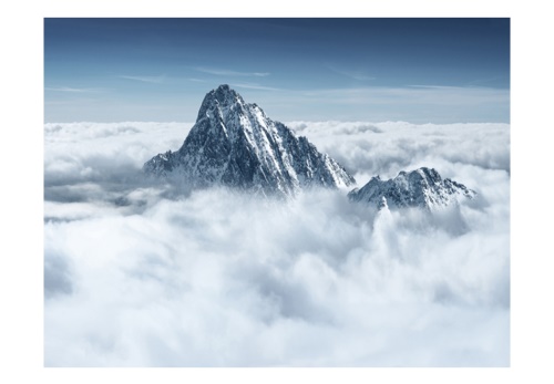 Fototapeta - Mountain in the clouds