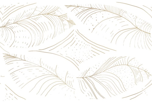 Samolepící tapeta jemná struktura listů - 75x1000 cm