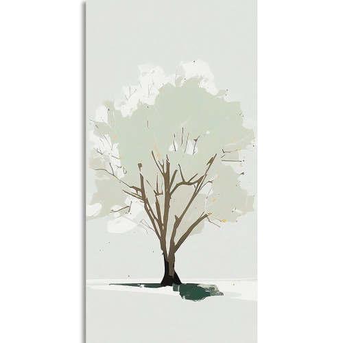 Obraz strom v minimalistickém duchu