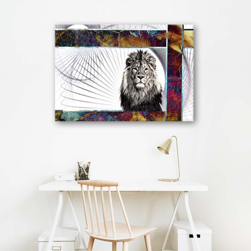 Obraz na plátně Lví zvířata