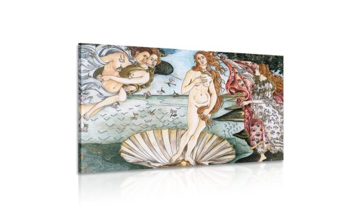 Obraz reprodukce Zrození Venuše - Sandro Botticelli cm