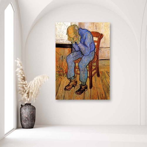 Obraz na plátně, Starý muž ve smutku V. van Gogh