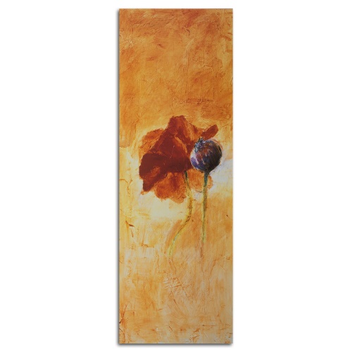 Obraz na plátně Červené vlčí máky Akrylová květina
