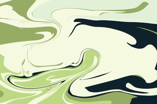 Obraz abstraktní zelený vzor