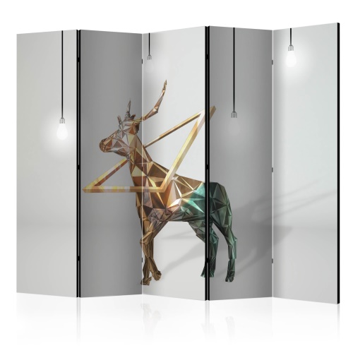 Paraván - deer (3D) II [Room Dividers]