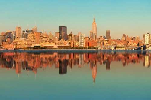 Samolepící fototapeta odraz okouzlujícího New Yorku