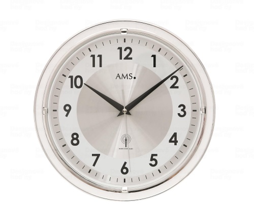 Nástěnné hodiny 5945 AMS řízené rádiovým signálem 30cm