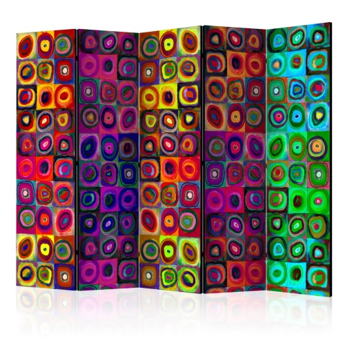 Paraván - Colorful Abstract Art II [Room Dividers]