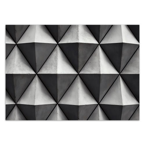 Fototapeta, Geometrické trojúhelníky 3D