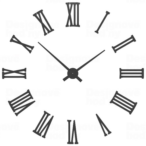 Designové hodiny 10-310 CalleaDesign 124cm