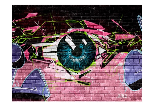 Fototapeta - eye (graffiti)