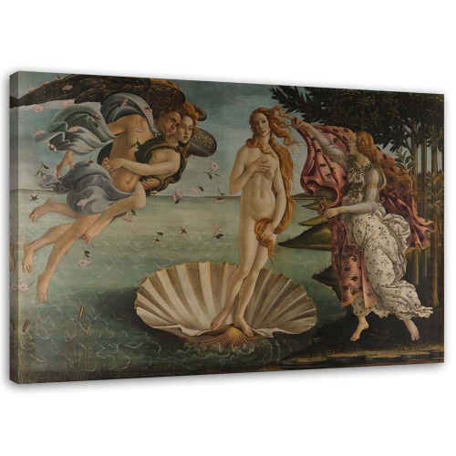 Obraz na plátně REPRODUKCE Zrození Venuše S.Botticelli,