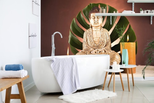 Fototapeta Budha s relaxačním zátiším
