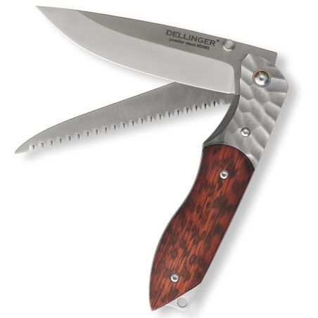 DELLINGER Wilderer M390 nůž zavírací s pilkou