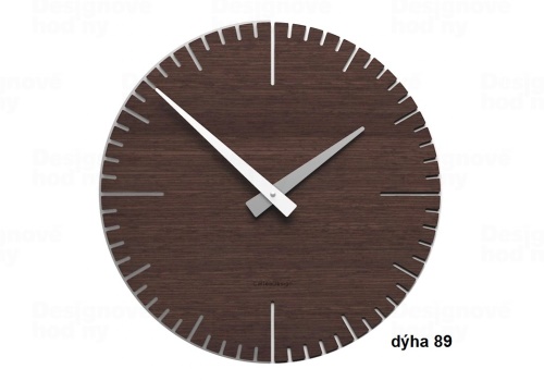 Designové hodiny 10-025 natur CalleaDesign Exacto 36cm