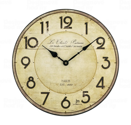Designové nástěnné hodiny 21415 Lowell 34cm