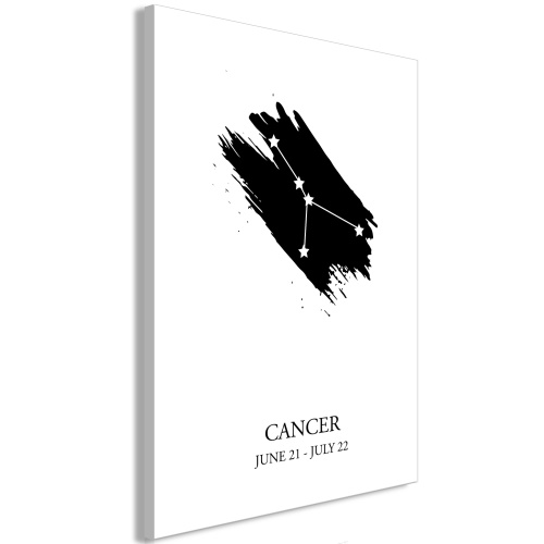 Obraz - Zodiac Signs: Cancer (1 Part) Vertical
