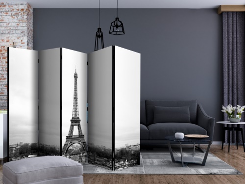 Paraván - Paris: black and white photography II [Room Dividers]
