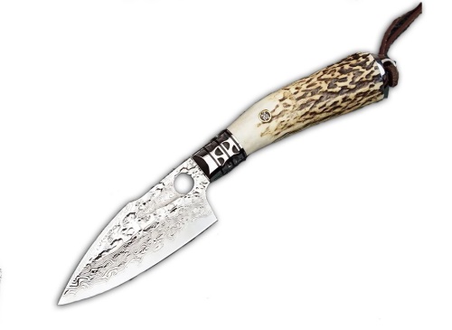 KnifeBoss lovecký damaškový nůž Antlers VG-10