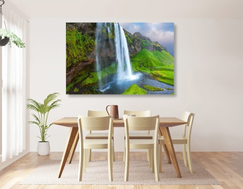 Obraz vodopád na Islandu