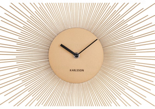 Designové nástěnné hodiny 5818GD Karlsson 60cm