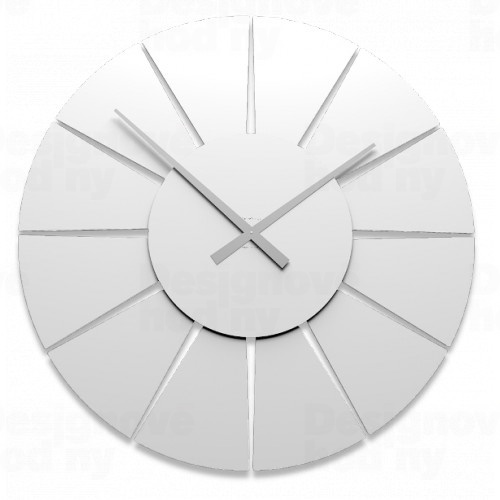 Designové hodiny 10-326 CalleaDesign Extreme L 100cm (více barevných variant)  Dýha bělený dub - 81