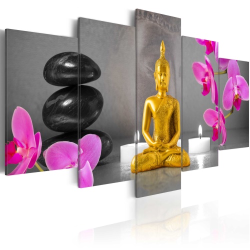 Obraz - Zen: golden Buddha