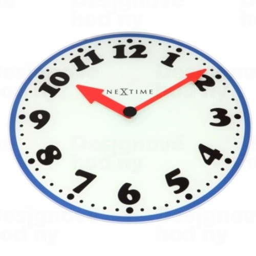 Designové nástěnné hodiny 8151 Nextime Boy 43cm