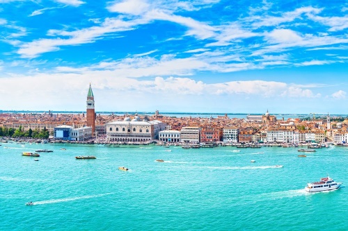 Samolepící fototapeta pohled na Benátky