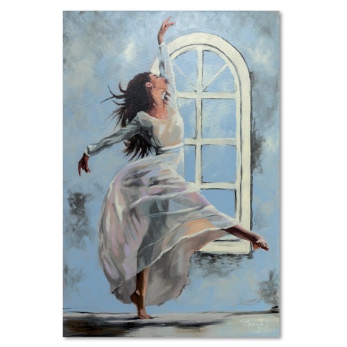 Obraz na plátně, Tančící baletka