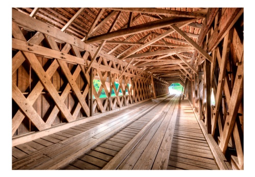 Fototapeta - Wooden Bridge