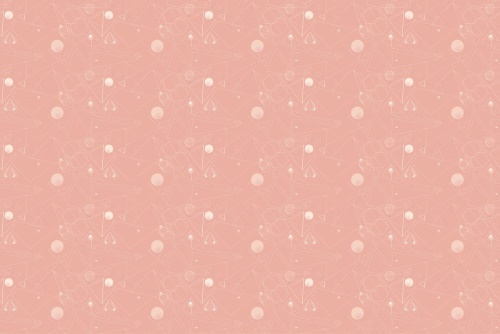 Samolepící tapeta růžové geometrické vzory - 75x1000 cm