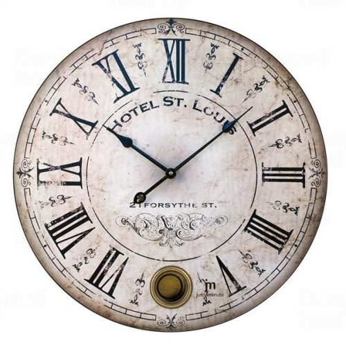 Designové nástěnné hodiny 21405 Lowell 48cm