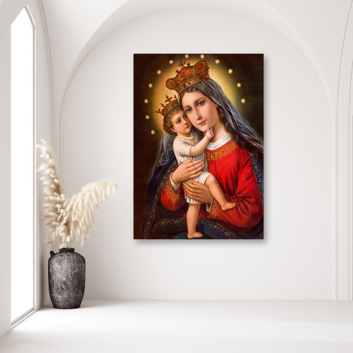 Obraz na plátně RELIGIÓZNÍ Madona s dítětem,