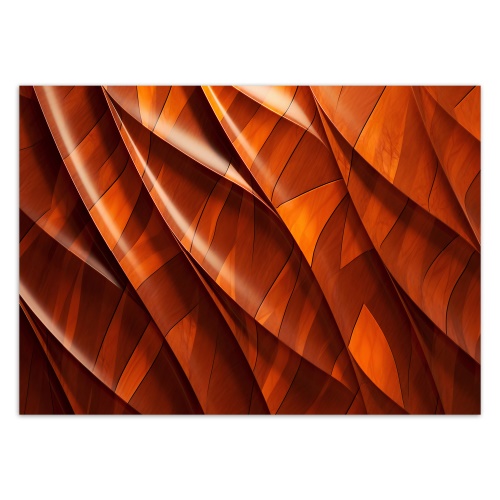 Fototapeta, Oranžová textura 3D