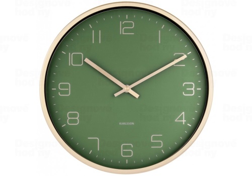 Designové nástěnné hodiny 5720GR Karlsson 30cm