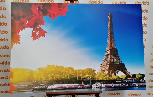 Obraz podzimní Paříž