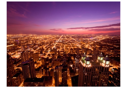 Fototapeta - Chicago by night