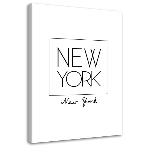 Obraz na plátně Říkadla Citát New York
