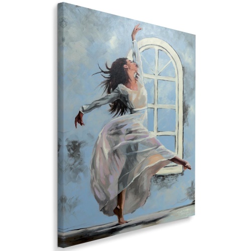 Obraz na plátně Tančící baletka
