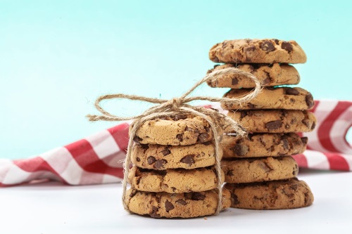 Samolepící fototapeta americké cookies sušenky