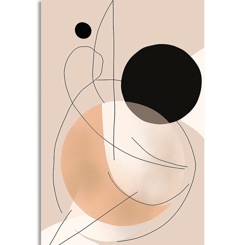 Obraz abstraktní tvary No8