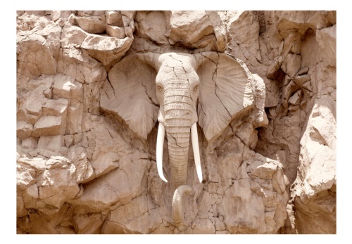 Fototapeta - Elephant Carving (South Africa)
