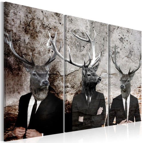 Obraz - Deer in Suits I