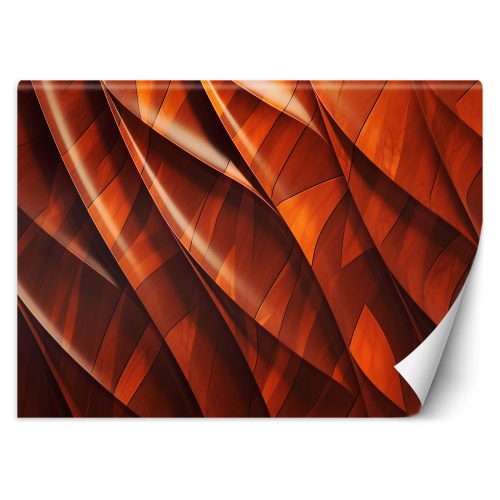 Fototapeta, Oranžová textura 3D